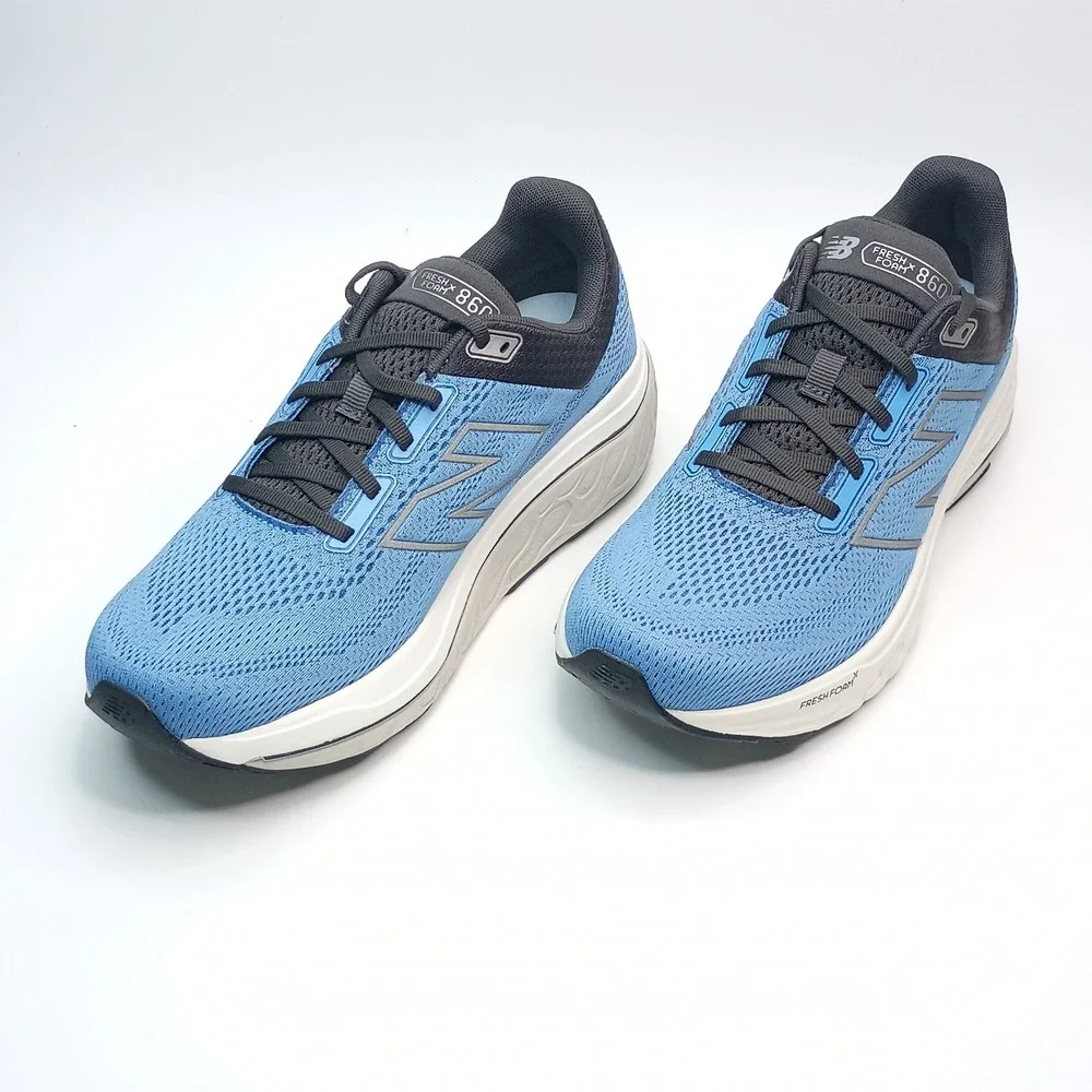 New‎ Balance Fresh Foam X 860 v14 Running Shoes Men Size 10 Blue Mesh Sneakers